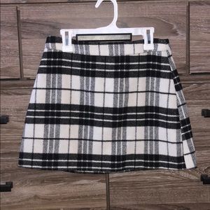 Plaid skirt